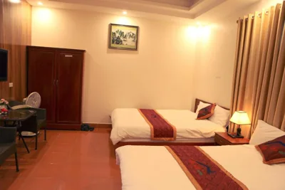 Habitación Doble o con 2 camas Estándar con ventilador — Son Ha Hotel SAPA